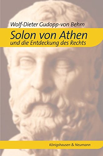 9783826041198: Solon von Athen und die Entdeckung des Rechts