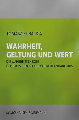 Stock image for Wahrheit, Geltung und Wert. for sale by SKULIMA Wiss. Versandbuchhandlung