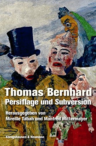 9783826050374: Thomas Bernhard