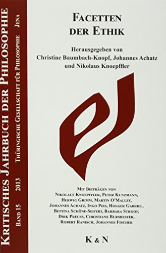 Stock image for Facetten der Ethik. M. Beitr. v. Nikolaus Knoepffler et al., for sale by modernes antiquariat f. wiss. literatur