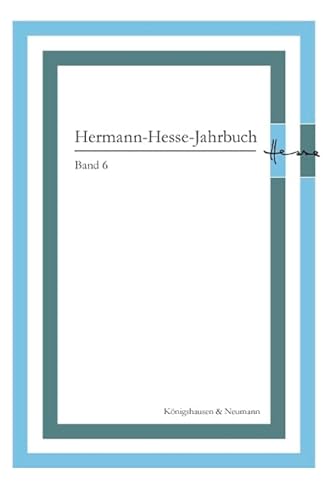 Hermann-Hesse-Jahrbuch, Band 6 - Ponzi, Mauro