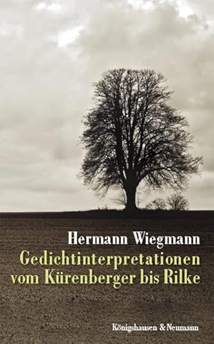 Stock image for Gedichtinterpretationen vom Krenberger bis Rilke for sale by GreatBookPrices