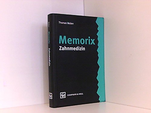 Beispielbild fr Memorix Zahnmedizin zum Verkauf von medimops