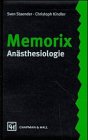 9783826101175: Memorix Ansthesiologie