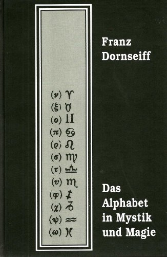 Stock image for Das Alphabet in Mystik und Magie for sale by medimops