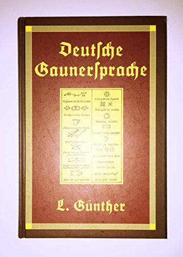 9783826207143: Die deutsche Gaunersprache und verwandte Geheim- und Berufssprachen