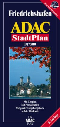 Beispielbild für ADAC Stadtpläne, Friedrichshafen: Mit Cityplan. Mit Postleitzahlen. Mit großer Umgebungskarte zum Verkauf von medimops