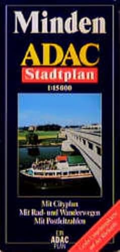 Imagen de archivo de ADAC Stadtplne, Minden: Mit Cityplan. Mit Rad- und Wanderwegen. Mit Postleitzahlen. Mit groer Um a la venta por medimops