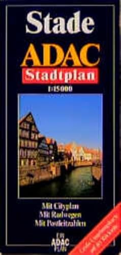 9783826404153: ADAC Stadtplan Stade 1 : 15 000: Mit Cityplan. Mit Radwegen. Mit Postleitzahlen. Mit groer Umgebungskarte