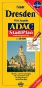Beispielbild fr ADAC Stadtplne, spezialgefaltet, Dresden: Mit Cityguide. Mit Cityplan. Mit Liniennetzplan und Postleitzahlen. Flughafenplan, Rad- und Wanderwegen zum Verkauf von medimops