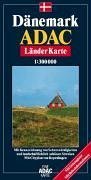 ADAC Karte, Dänemark, Länderkarte (Maßstab 1:300.000) - geosmile