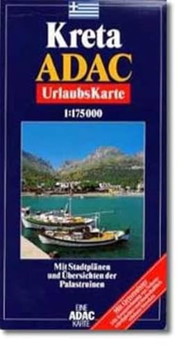 Kreta ADAC Urlaubs Karte, 1:175000,