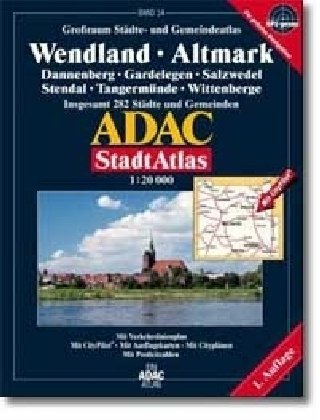 9783826411991: ADAC Stadtatlas Groraum Wendland / Altmark 1 : 20 000.