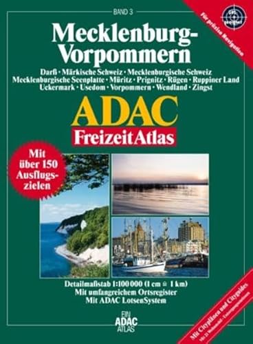 Mecklenburg-Vorpommern ADAC FreizeitAtlas 1: 100 000. (9783826413827) by Prekop, Jirina
