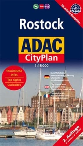 ADAC Cityplan Rostock 1: 15 000 (9783826414855) by Unknown Author