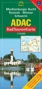 ADAC RadTourenKarte 03. Mecklenburger Bucht, Rostock, Wismar, Schwerin. 1 : 75 000: Mit Ortsverzeichnis. Freizeitführer mit Bahn & Bike-Infos