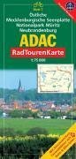 ADAC RadTourenKarte 07. Östliche Mecklenburgische Seenplatte, Müritz, Waren, Neubrandenburg. 1 : 7 - Östliche Mecklenburgische Seenplatte, Mü