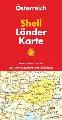 Shell Länderkarten Österreich 1:300 000