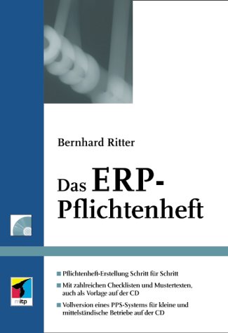 Beispielbild fr Das ERP-Pflichtenheft zum Verkauf von Bernhard Kiewel Rare Books