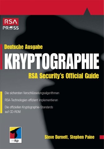 Stock image for Kryptographie.RSA Security's Official Guide for sale by medimops