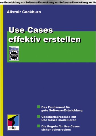Beispielbild fr Use Cases effektiv erstellen. von Alistair Cockburn zum Verkauf von BUCHSERVICE / ANTIQUARIAT Lars Lutzer