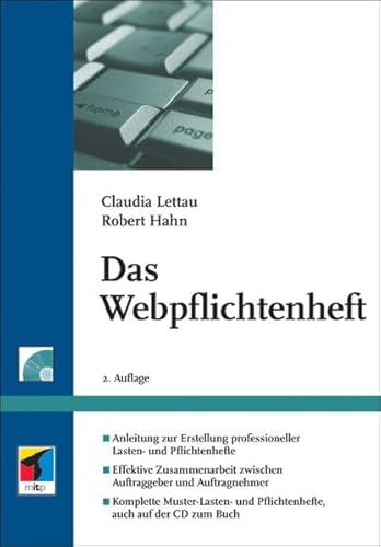 Stock image for Das Web-Pflichtenheft. Mit CD-ROM for sale by medimops