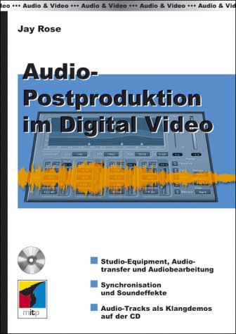 Beispielbild fr Audio-Postproduktion fr Digital Video. zum Verkauf von medimops