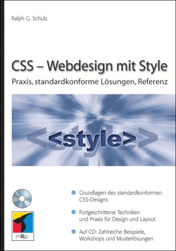 Beispielbild fr CSS - Webdesign mit Style: Praxis, standardkonforme Lsungen, Referenz zum Verkauf von Bernhard Kiewel Rare Books