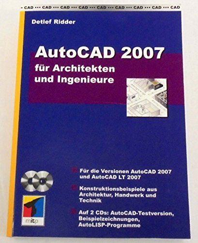 Stock image for AutoCAD 2007 fr Architekten und Ingenieure mit 2 CDs for sale by medimops