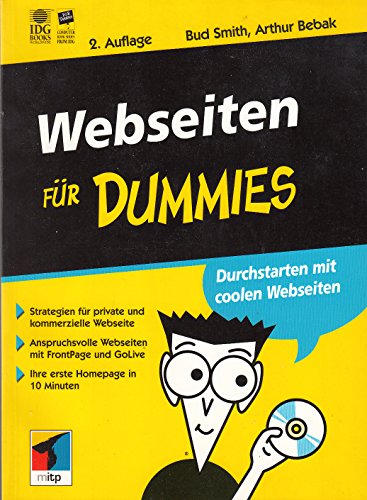 Stock image for Webseiten fr Dummies. Durchstarten mit coolen Webseiten for sale by medimops