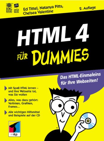 Stock image for HTML 4 fr Dummies, m. CD-ROM for sale by medimops