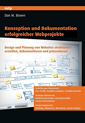 9783826655074: Konzeption und Dokumentation erfolgreicher Webprojekte