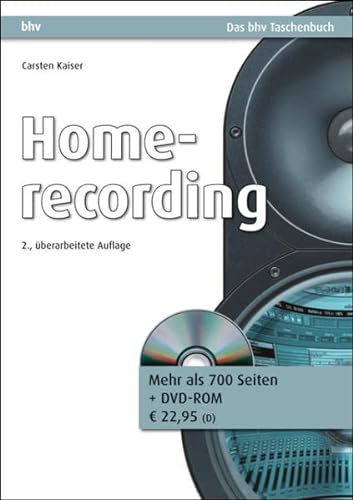 Stock image for Homerecording (bhv Taschenbuch) for sale by medimops