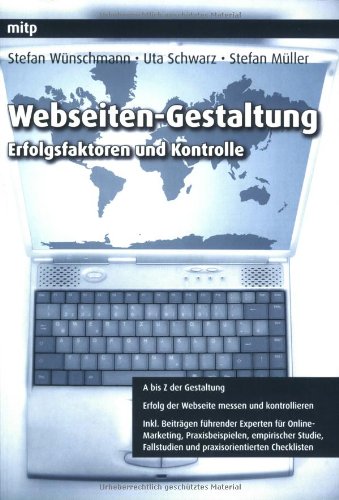 Beispielbild fr Webseiten-Gestaltung: Erfolgsfaktoren und Kontrolle zum Verkauf von medimops