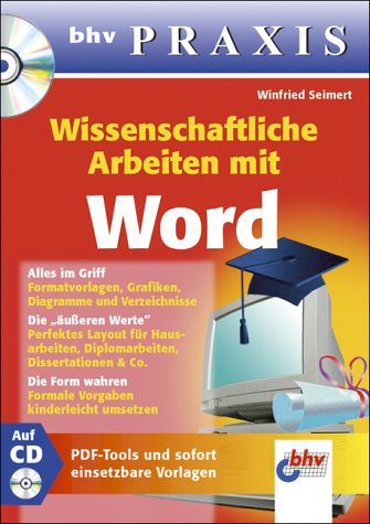 9783826673627: Wissenschaftliche Arbeiten mit Word