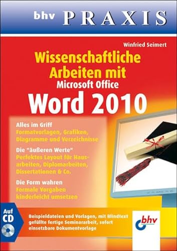 Stock image for Wissenschaftliche Arbeiten mit Microsoft Word 2010 (bhv Praxis) for sale by Bernhard Kiewel Rare Books