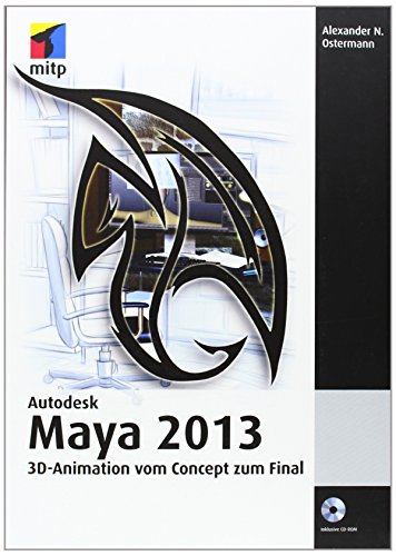 Imagen de archivo de Autodesk Maya 2013: 3D-Animation vom Concept zum Final (mitp Grafik) a la venta por medimops