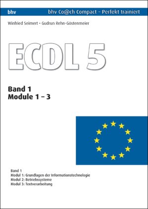 Beispielbild fr ECDL 5.0, Band 1 - Module 1, 2 und 3: Modul 1: Grundfragen der Informationstechnologie. Modul 2: Betriebssysteme. Modul 3: Textverarbeitung zum Verkauf von medimops