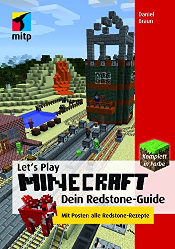 9783826696787: Lets Play MINECRAFT: Dein Redstone-Guide: Kein offizielles Minecraft-Produkt. Nicht von Mojang genehmigt oder mit Mojang verbunden. Mit Poster: alle Redstone-Rezepte