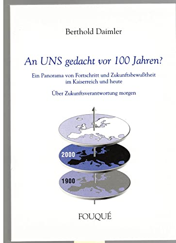 Beispielbild fr An UNS gedacht vor 100 Jahren? zum Verkauf von medimops