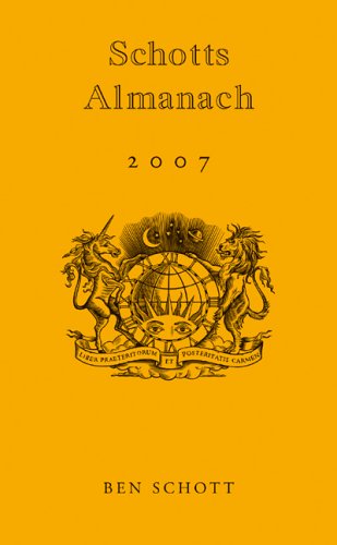Beispielbild fr schotts almanach 2007 zum Verkauf von alt-saarbrcker antiquariat g.w.melling
