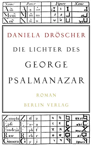 9783827008732: Die Lichter des George Psalmanazar