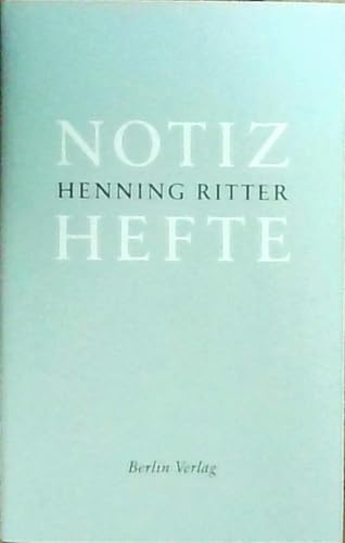 Imagen de stock para Notizhefte