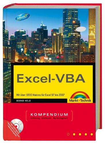 Beispielbild fr Excel-VBA Kompendium: Mit ber 1000 Makros fr Excel 97 bis 2007 zum Verkauf von medimops