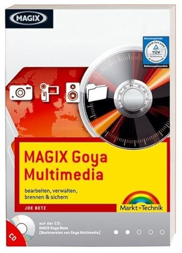 9783827241733: Magix Goya Multimedia. Bearbeiten, Verwalten, Brennen und Sichern