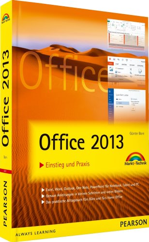 Beispielbild fr Office 2013 - farbig visuell lernen: Einstieg und Praxis (Sonstige Bcher M+T) zum Verkauf von medimops