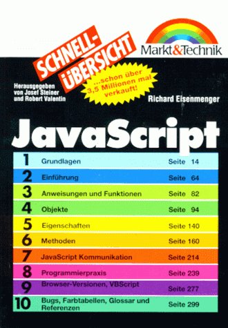 Beispielbild fr Schnellbersicht JavaScript zum Verkauf von medimops