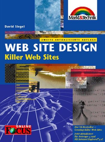 9783827253316: Web Site Design . Killer Websites der 3. Generation