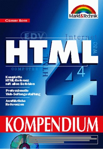 Beispielbild fr HTML 4 Kompendium zum Verkauf von medimops