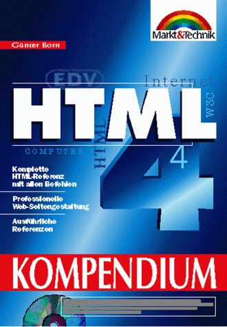 Stock image for HTML 4 Kompendium for sale by medimops